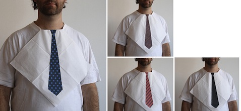 tie napkin