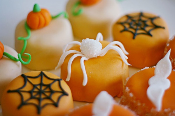 Halloween Petit Fours From I Am Mommy